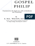 Wilson's "The Gospel Of Philip"