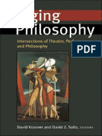 Staging Philosophy Krasner and Saltz