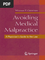 Download Avoiding Medical Malpractice A Physicians Guide the Law by Edwin Wijaya SN295503672 doc pdf
