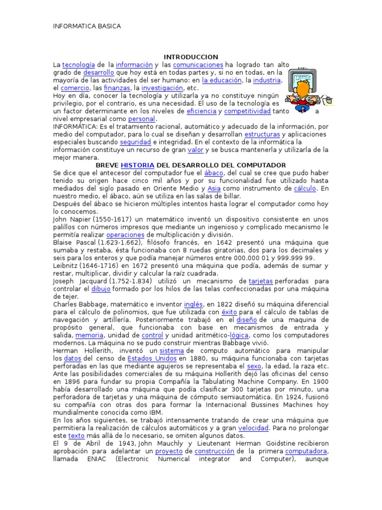 Informatica Basica | PDF | Archivo de computadora | Microsoft Windows