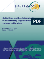 EURAMET-cg-19 v 2.1 Guidelines in Uncertainty Volume
