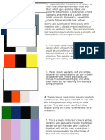 Colour & Font Examples