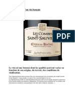 Lire l Etiquette d Un Vin Français