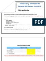 Inscrpcion y Reinscripcion 161