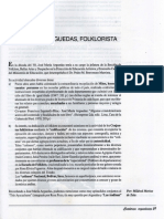 ARGUEDAS Y EL FOLKLORE. POR MILDRED MERINO DE ZELA