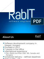 An Introduction to RabIT Software Engineering