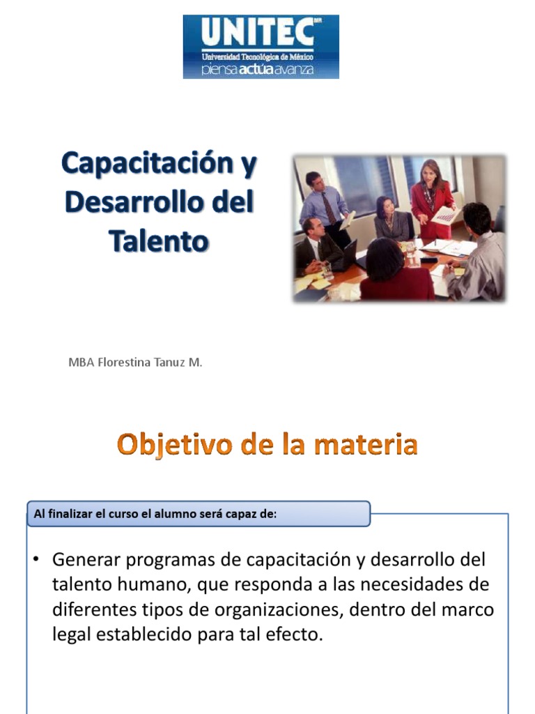 Capacitacion y Desarrollo Talento Humano | Descargar gratis PDF