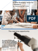 SAP Solutions for Higher Education & Research