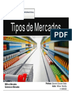 Tipos de Mercados 