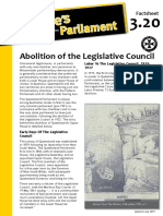 Factsheet 3.20 AbolitionOfTheLegislativeCouncil