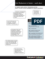 FunctionsOfParliamentInAction Worksheet