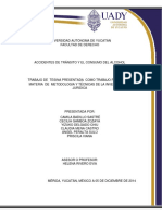 Accidentes Automovilisticos y Consumo Del Alcohol..