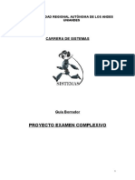 Esquema Proyecto Examen Complexivo