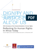 Reflecting on Human Rights in Africa