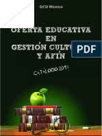 Oferta Educativa de Gestion Cultural Mexico