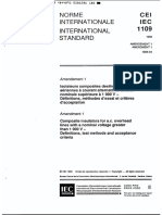 IEC 61109 Composite Insulator