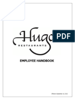 Employee Handbook for Hugo's Restaurant