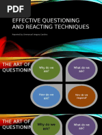 Effective Questioning Techniques | PDF | Hamlet | Question