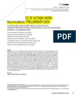 8 - The Prevalence of Asthma Work Relatedness