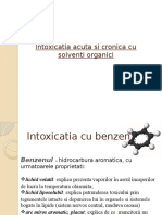 Intoxicatia Acuta Si Cronica Cu Solventi Organici