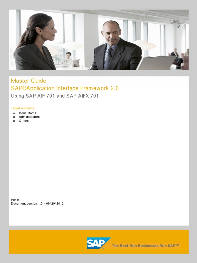 AIF20 Master Guide | PDF | Software Framework | Sap Se