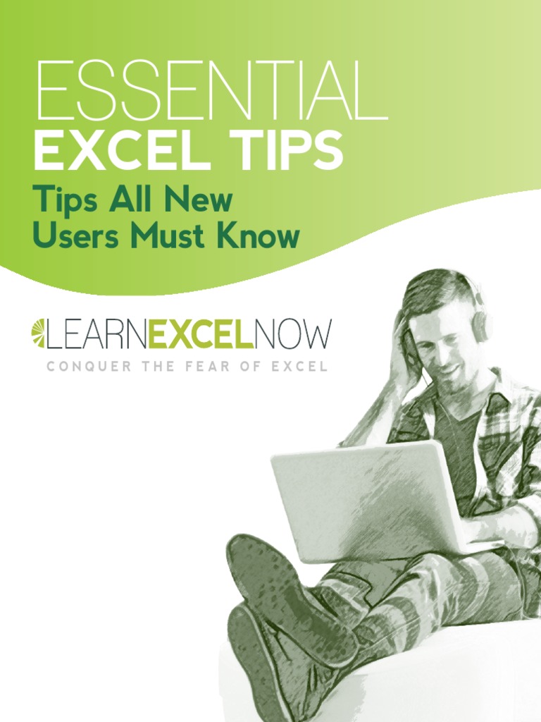 Essential Excel Tips for New Users | PDF | Microsoft Excel | Spreadsheet