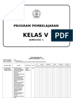 Program Semester Kelas 5 Semseter 1-2