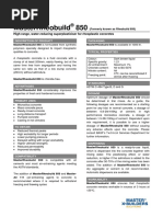 MasterRehobuild 850 TDS