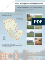 Blenheim Palace World Heritage Site Management Plan