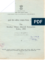 Bombay Minor Mineral Ext Rules-1955
