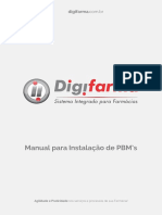 Manual de Instalação de PBM's Digifarma