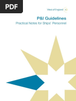 West of England P&i Guidelines