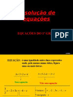 EQUAÇÕES