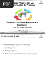Gestão de Processos e Qualidade