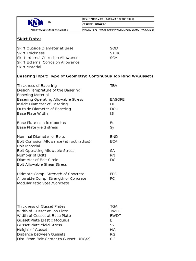 Anchor Bolt Design | PDF | Screw | Strength Of Materials