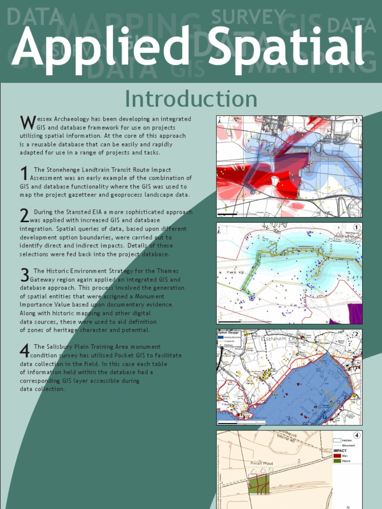 GIS in Archaeology Geographic Information System Archaeology