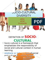 Socio-Cultural Diversity Socio-Cultural Diversity: Hema Affaf Dharshini