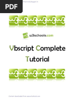 VBScript Tutorial