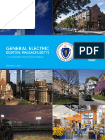 Boston's Proposal To GE On Relocating Headquarters 