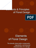 Principles and Elements of Floral Design