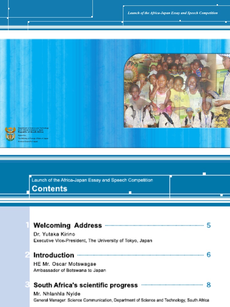 Science and technology essay and speech competition image