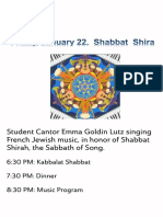 Shabbat Shira