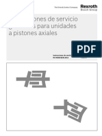 Inst. de Serv. Grales. Para Unidades de Pistones Axiales