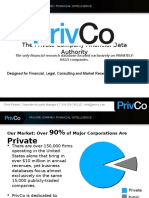 PrivCo Financial Presentation 2014