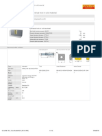 Summary of Cutting Data For Cylindrical Hole in Solid Material