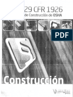 Xx OSHA 29 CFR 1926 Reglamento de Construcciòn de OSHA