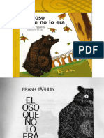 Cuento El Oso Que No Lo Era 