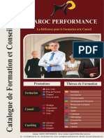 Catalogue Formation Inter Intra Maroc Performance PDF