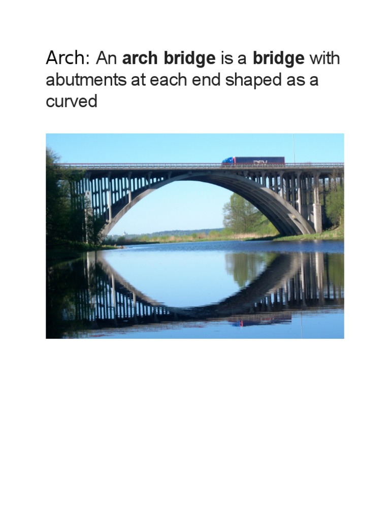 Types of Bridge Structures | PDF