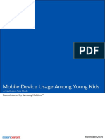 Asian Parent's insights on mobile device usage 